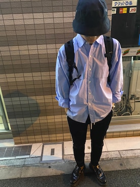 「STUDIO SEVEN（スタジオ セブン）のアイテム（帽子）」を使った、mitsu00923さん（メンズ・172cm）の春コーディネート