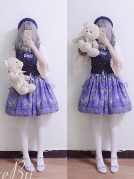 「lolitafashion」｜「アイテム（ジャケット/アウター）」を使った、湫布さん（レディース・175cm）の秋コーディネート