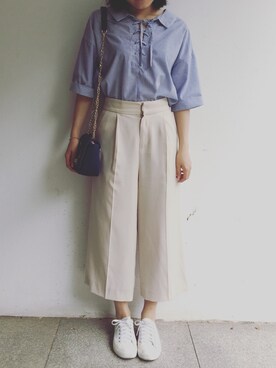 tohanさん（レディース・161cm）の夏コーディネート