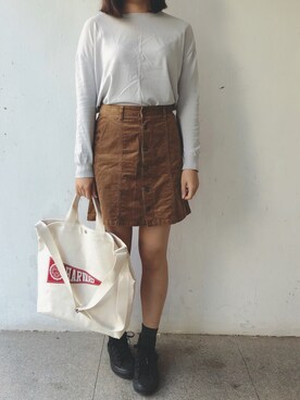 tohanさん（レディース・161cm）の秋コーディネート