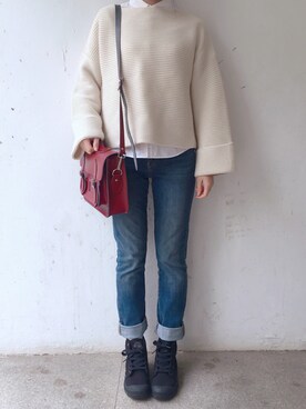 tohanさん（レディース・161cm）の春コーディネート