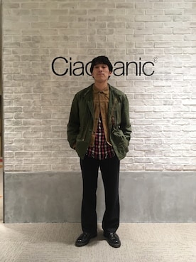 「SUPERTHANKS」｜「アイテム（ブーツ）」を使った、Wataru KIYOUCHIさん（メンズ・172cm）の秋コーディネート
