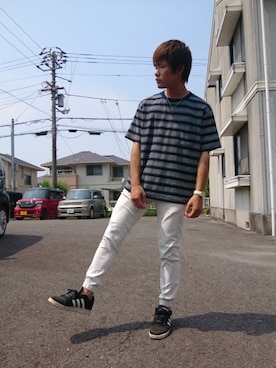 「チチカカ」｜RIKUさん（メンズ・168cm）の夏コーディネート