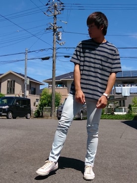 「チチカカ」｜RIKUさん（メンズ・168cm）の夏コーディネート