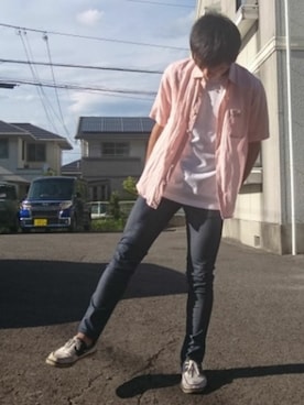 「ジーユー」｜RIKUさん（メンズ・168cm）の秋コーディネート