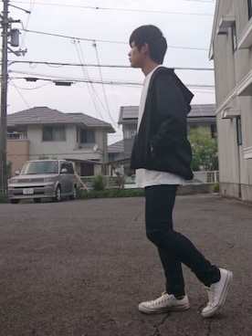 「ROOT THREE（ルートスリー）のアイテム」を使った、RIKUさん（メンズ・168cm）の秋コーディネート