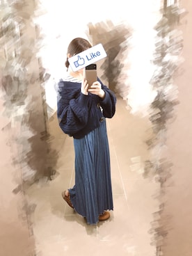 ruさん（レディース・152cm）の春コーディネート