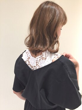 「laboratory work（ラボラトリーワーク）のアイテム（サロペット/オーバーオール）」を使った、tsutsunさん（レディース・158cm）の夏コーディネート