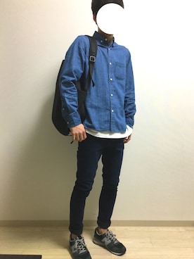 Naoyaさん（メンズ・179cm）の春コーディネート