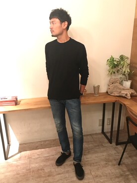 チャンジャさん(メンズ・180cm)の秋コーディネート