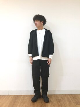 「SENSE OF PLACE by URBAN RESEARCH（センスオブプレイスバイアーバンリサーチ）のアイテム（マウンテンパーカー）」を使った、まささん（メンズ・171cm）の春コーディネート