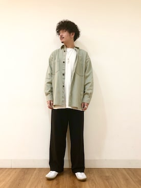 「カラージャケット」｜「アイテム（その他アウター）」を使った、まささん（メンズ・171cm）の春コーディネート