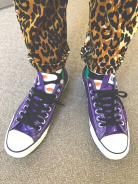 「Wrangler（ラングラー）のアイテム（その他パンツ、その他）」を使った、TAKAHIRO MAEDAさん（メンズ・174cm）の春コーディネート