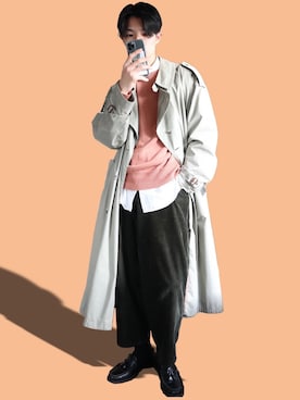 Yusuke Okayamaさん（メンズ・177cm）の冬コーディネート