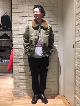 こりさん（メンズ・167cm）の秋コーディネート