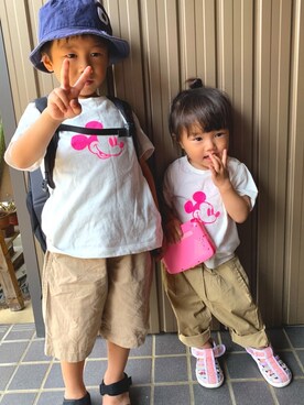 ＹＵＫＡさん（キッズ・100cm）の夏コーディネート