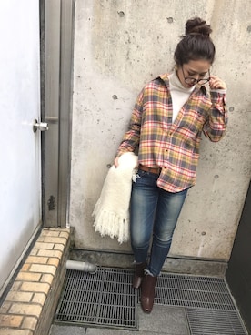 KASUMIさん（レディース・161cm）の冬コーディネート