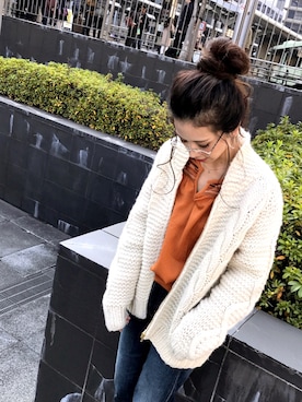 KASUMIさん(レディース・161cm)の冬コーディネート