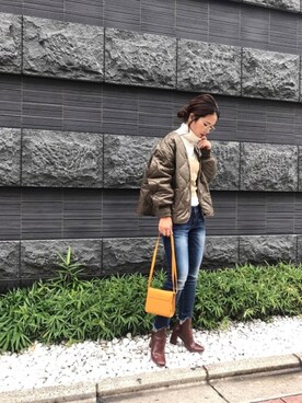 KASUMIさん（レディース・161cm）の秋コーディネート