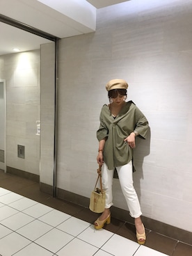 KASUMIさん（レディース・161cm）の夏コーディネート