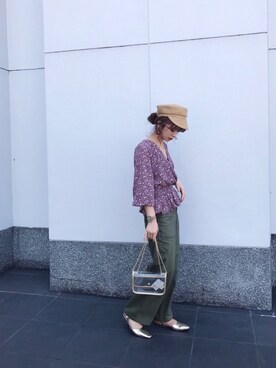 KASUMIさん(レディース・161cm)の夏コーディネート