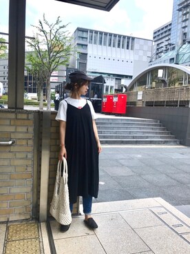 KASUMIさん（レディース・161cm）の夏コーディネート