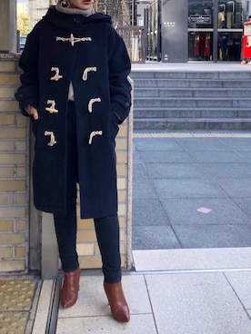 KASUMIさん(レディース・161cm)の冬コーディネート