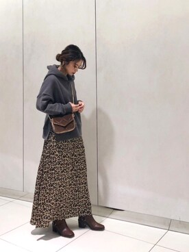 KASUMIさん（レディース・161cm）の冬コーディネート