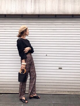 KASUMIさん（レディース・161cm）の春コーディネート