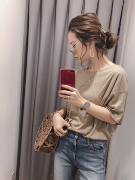 KASUMIさん（レディース・161cm）の夏コーディネート