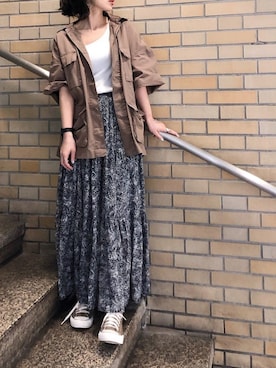 KASUMIさん（レディース・161cm）の夏コーディネート