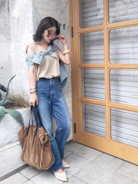 KASUMIさん（レディース・161cm）の夏コーディネート