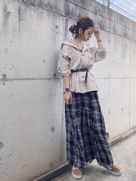 KASUMIさん(レディース・161cm)の秋コーディネート