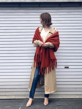 KASUMIさん（レディース・161cm）の秋コーディネート