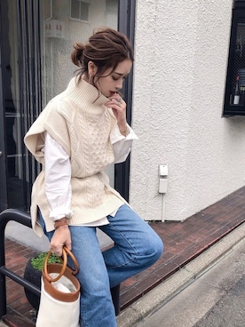 KASUMIさん（レディース・161cm）の秋コーディネート