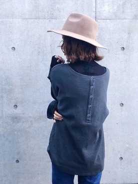 KASUMIさん（レディース・161cm）の冬コーディネート