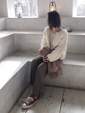 KASUMIさん(レディース・161cm)の冬コーディネート