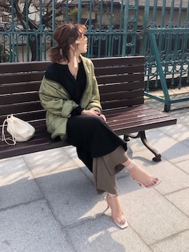 KASUMIさん（レディース・161cm）の春コーディネート