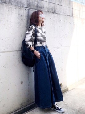 KASUMIさん(レディース・161cm)の春コーディネート