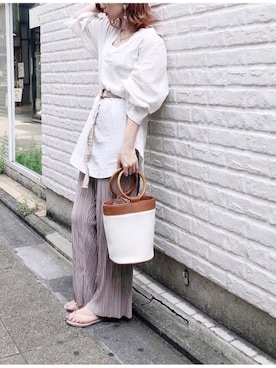 KASUMIさん（レディース・161cm）の春コーディネート