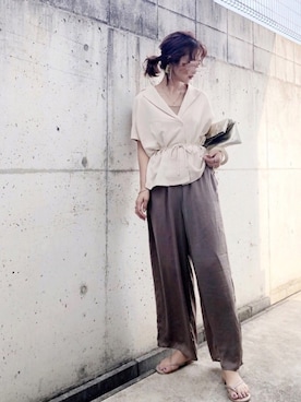 KASUMIさん（レディース・161cm）の春コーディネート