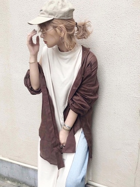 KASUMIさん(レディース・161cm)の夏コーディネート