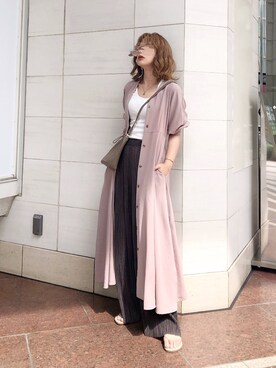 KASUMIさん（レディース・161cm）の夏コーディネート