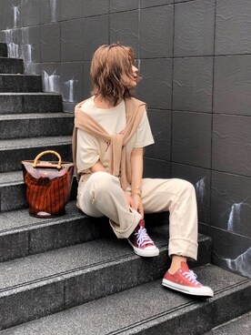 KASUMIさん(レディース・161cm)の夏コーディネート