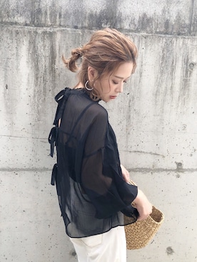 KASUMIさん（レディース・161cm）の夏コーディネート