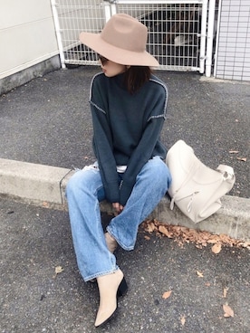 KASUMIさん（レディース・161cm）の秋コーディネート