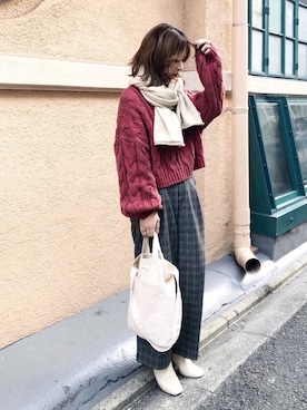 KASUMIさん(レディース・161cm)の秋コーディネート