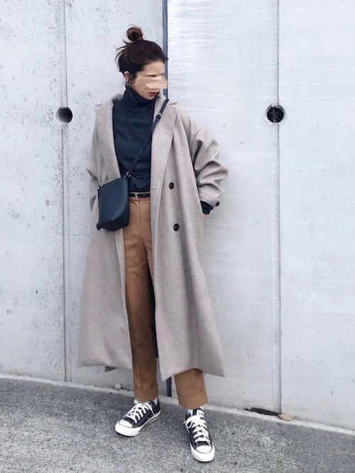 Karry Lianのチェスターコートを使ったコーディネート Wear