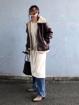 KASUMIさん（レディース・161cm）の秋コーディネート