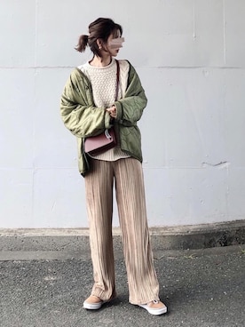 KASUMIさん（レディース・161cm）の冬コーディネート